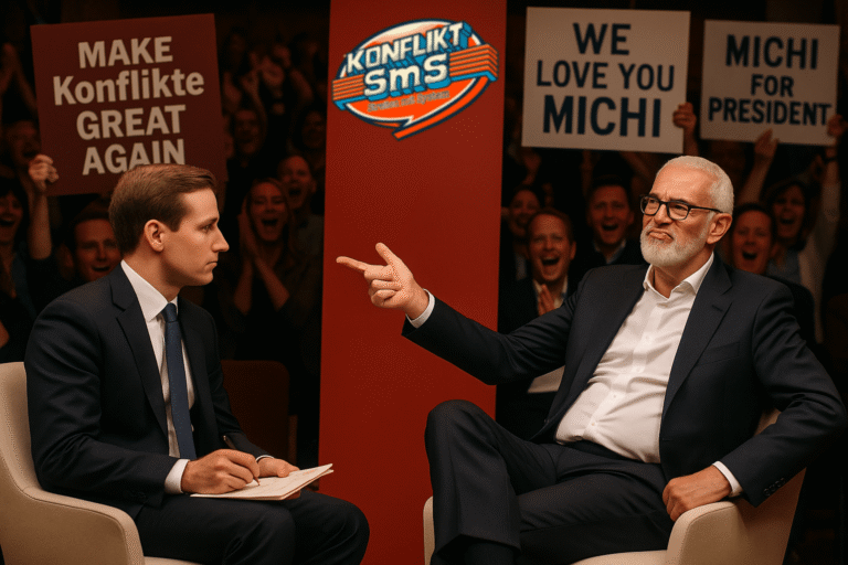 Exklusiv-Interview mit Christoph Maria Michalski – dem Mann, der Konflikte great again macht.