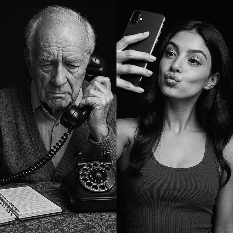Von der Telefonkette zum TikTok-Kommentar: Der stille Generationenbruch