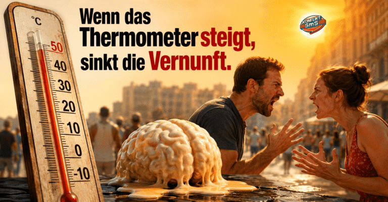 Hitze und Konflikte: Warum bei Wärme die Vernunft sinkt